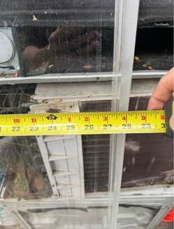 1/2” plexi glass 68x27