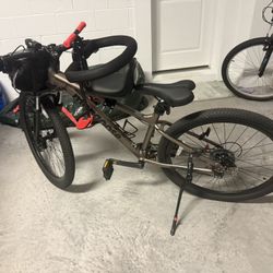 Mongoose Bike with Child Attachment & Gadgets