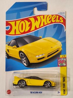 HOT WHEELS . THE 90'S . 1990 ACURA NSX .