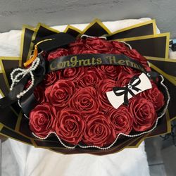 graduation bouquet