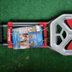 #4 Brand new Milwaukee's Foldup Hand Truck Is Light Weight and has a 150 lb. Load apacity.