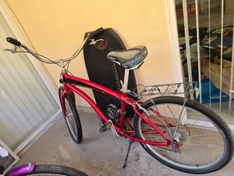 Two 26" 7-Speed Men's Beach Cruiser Bikes & One 24" Women's Cruiser