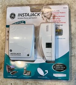 GE InstaJack Wireless Phone Jack System