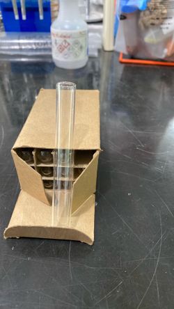 Arrow Glass Co Test Tubes 12 Tubes 13x100mm