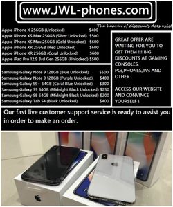 ^.^iPHONES X,XS,XR 201$ ^.^