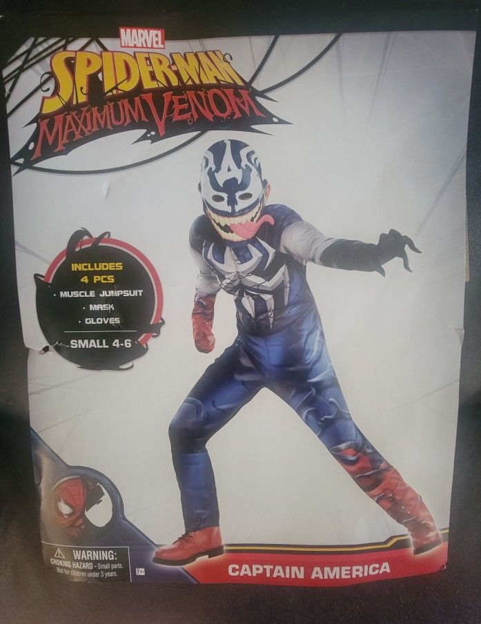 Captain America Venom Costume 