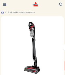 Bissell Cleanview PET Slimmed Corded 3 in 1 Stick Vacuum With Dusting and Crevice Tools
