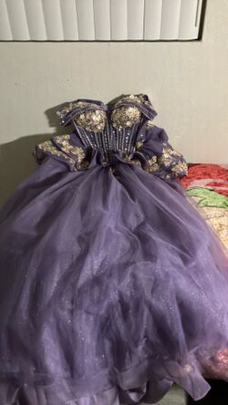 Lavender quince dress