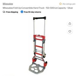 Milwaukee Vertical And Horizontal Convertible Dolly 150/300 Lbs