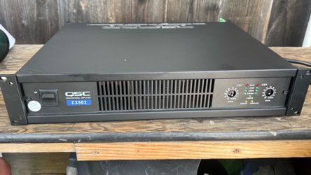 PA 500watt power amp and speakers