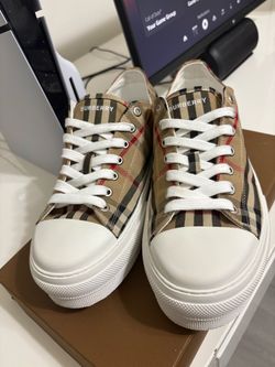 Burberry checkers shoes