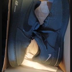 Dark Grey Nike Air Force 1s