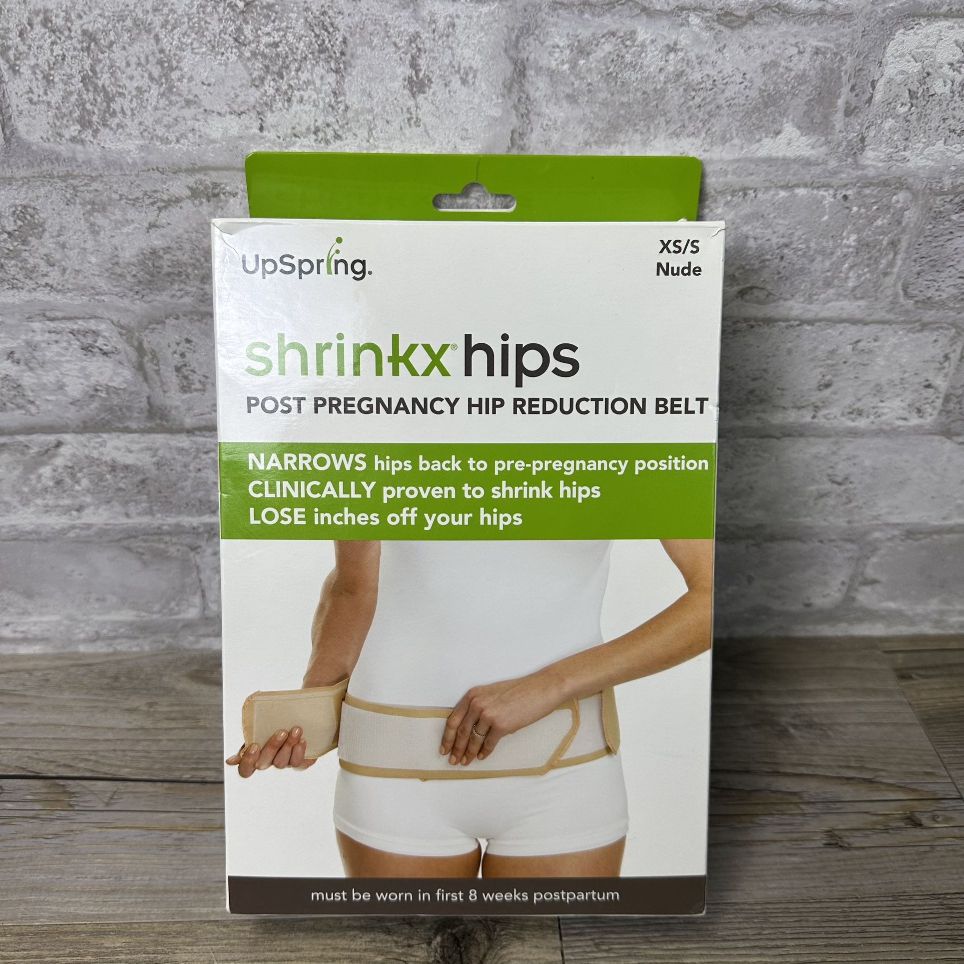 UpSpring Shrinkx Hips Post Pregnancy Hip Compression Belt Nude (XS/S)