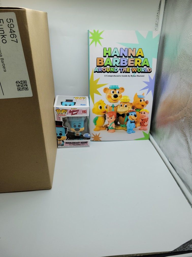 HANNA-BARBERA AROUND THE WORLD BOOK AND HUCKLEBERRY HOUND POP! BUNDLE
