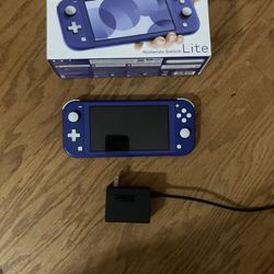 Like-New Nintendo Switch Lite – Blue – With Box & Charger