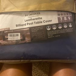 BearCover leatherette billiard pool table Cover