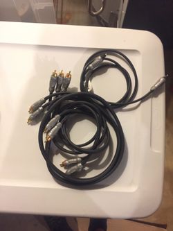 A bunch of cables
