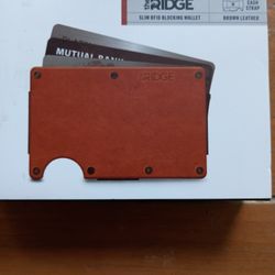 The Ridge Leather Wallet 