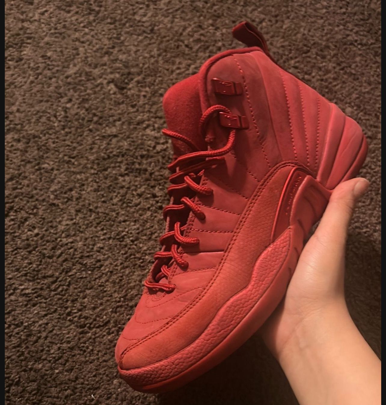 Jordan 12s Gym red