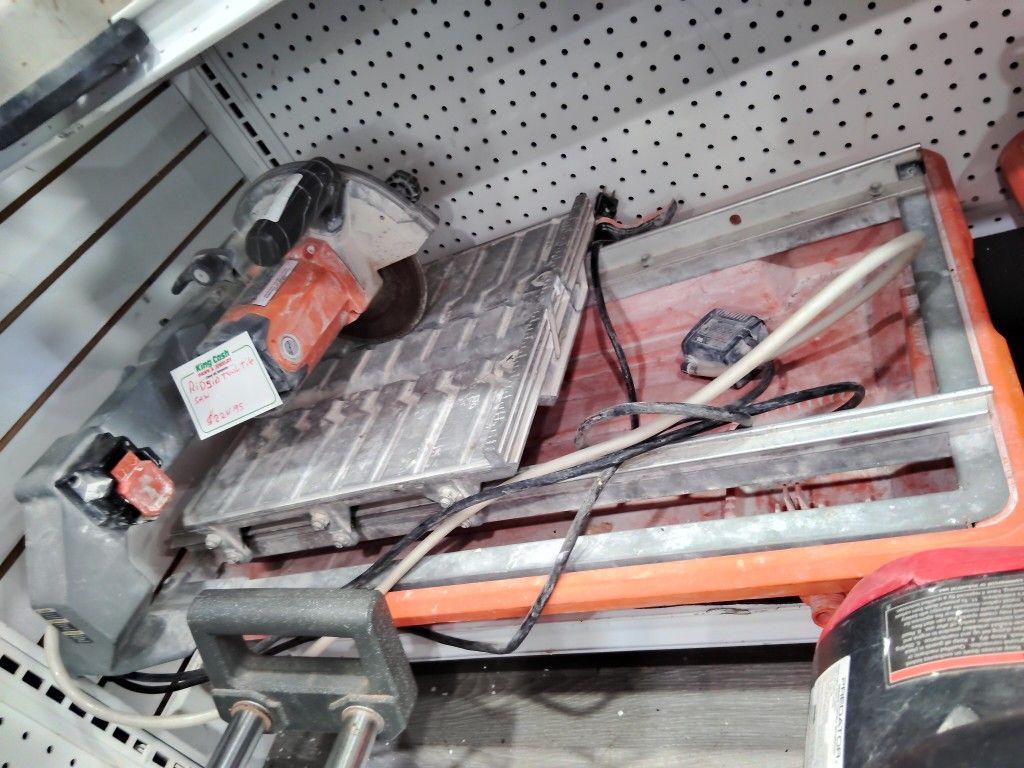Ridgid Tile Saw