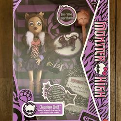 Monster High Clawdeen Wolf Boo-riginal Creeproduction Doll NEW!