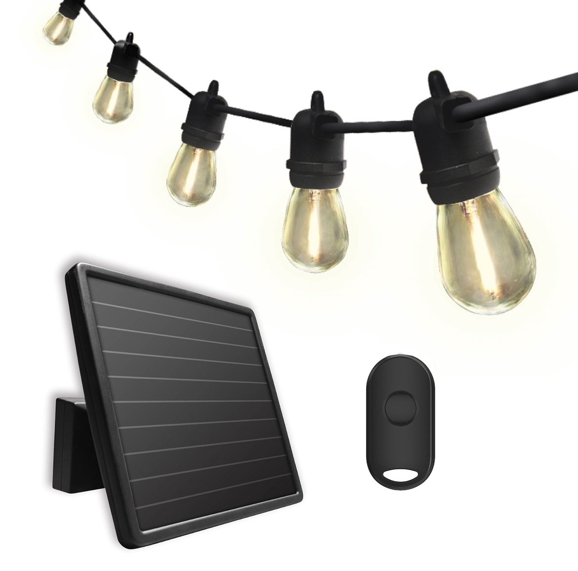 Sunforce 35 ft Solar String Lights w/ Remote