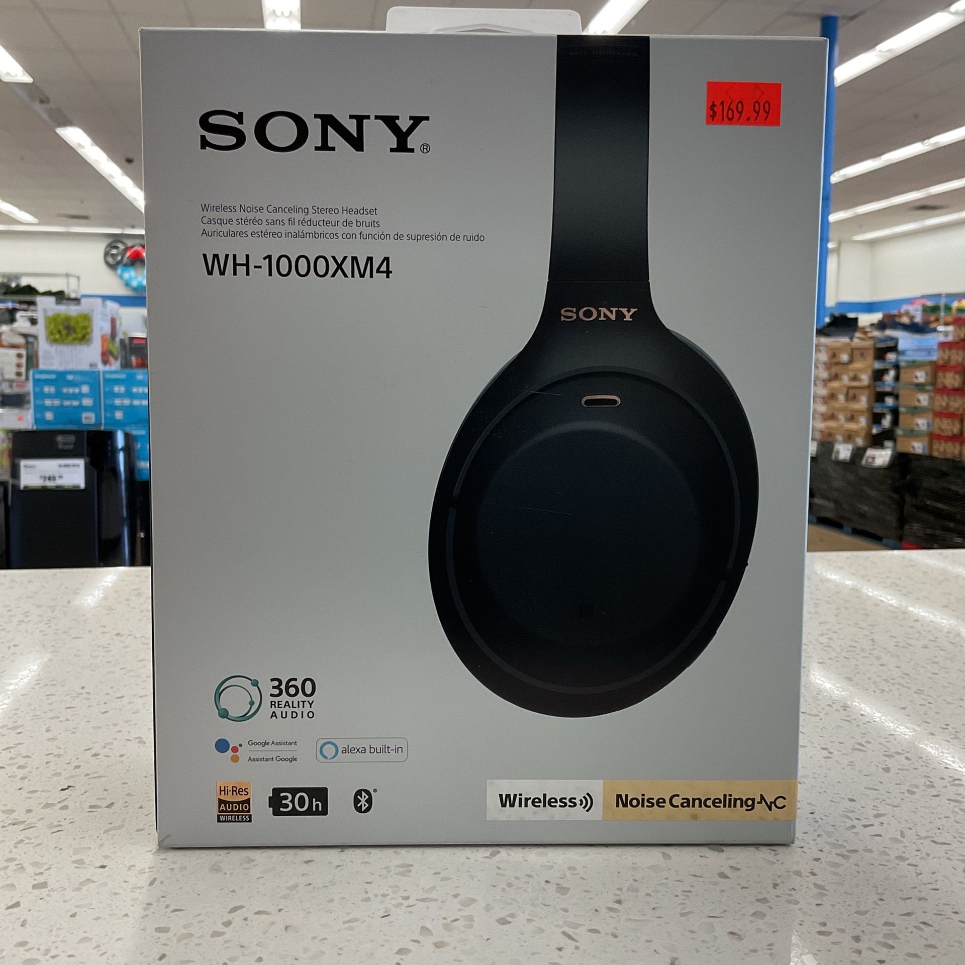 Sony WH-1000XM4 Wireless Noise Canceling Headset
