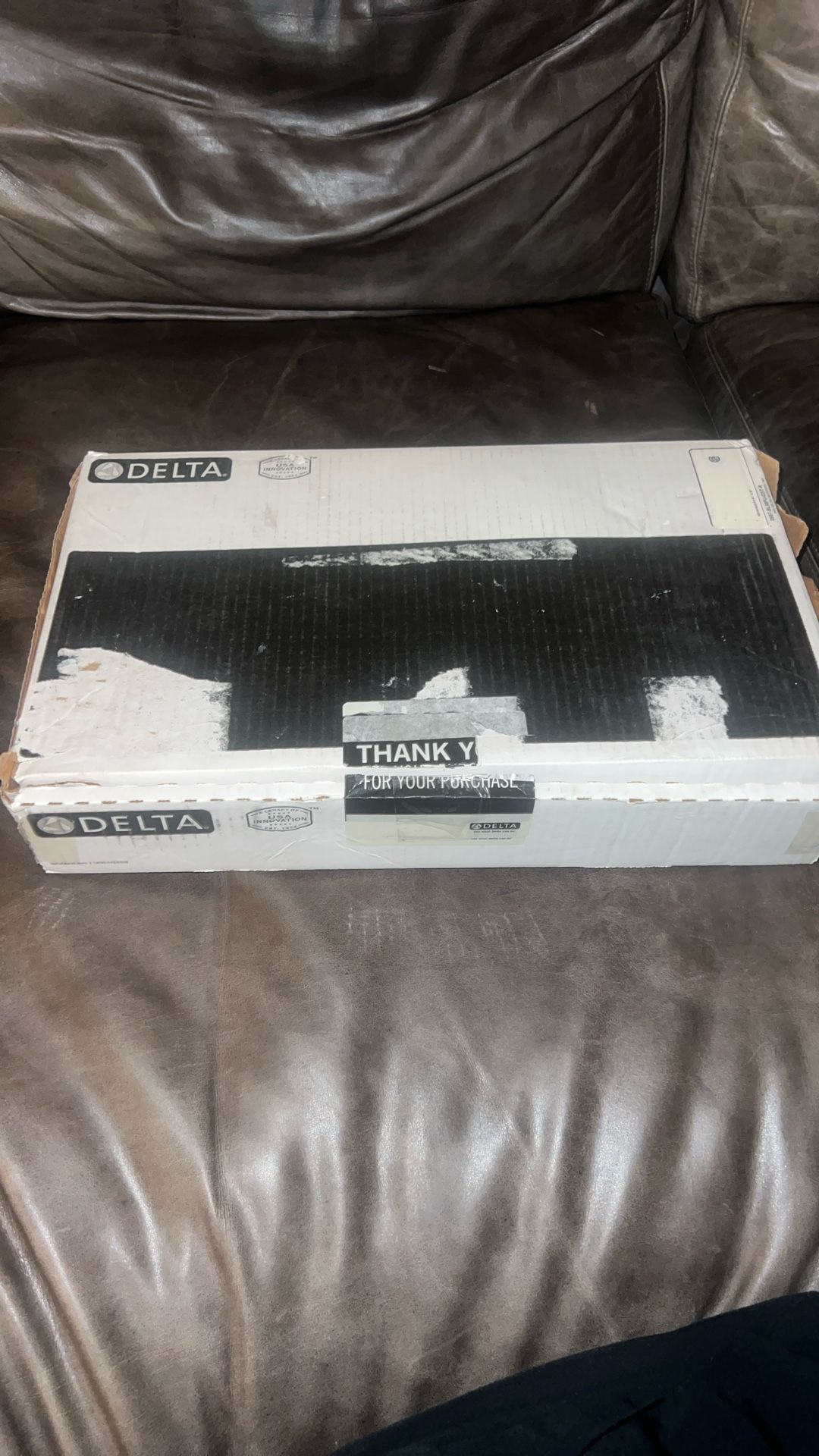 Delta Ara Matte Black Widespread Bathroom Faucet β Open Box (Never Installed)