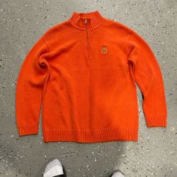 Ralph Lauren Formal Crewneck W/ Zipper