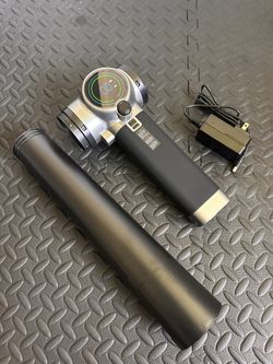 Electric Leaf Blower Cordless, 900,000 RPM, Extended Nozzle, Lightweight Handheld Design, Adjustable Wind Speed, Including Turbo Mode, Portable Grass 