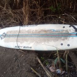 Used Styrofoam 9 ft paddle board