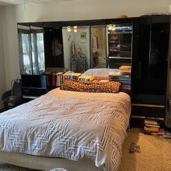 Black Contemporary Bedroom Set