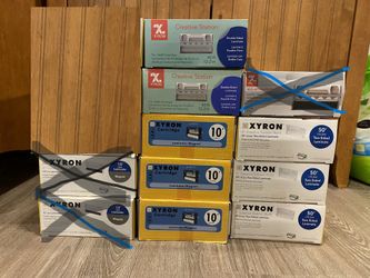 $20 EACH Xyron Model 900 Creative Station Refill Laminate Cartridges