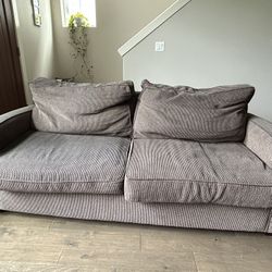 3 Seater Couch and Single Seater Couch, No Stains