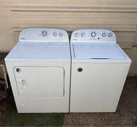 Washer and dryer set Whirlpool high Efficiency