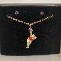 Winnie The Pooh Jewelry Set 