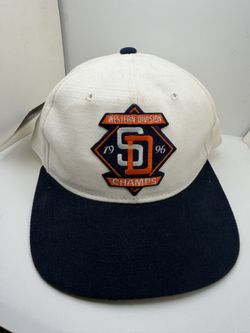 Vintage 1996 San Diego Padres Western Division Champs SnapBack Hat New 