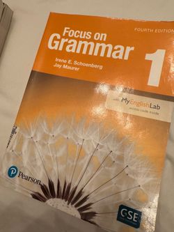 Focus on Grammar 1 Pearson English Book