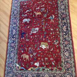 Oriental Persian Rug - Pictorial , High Quality 