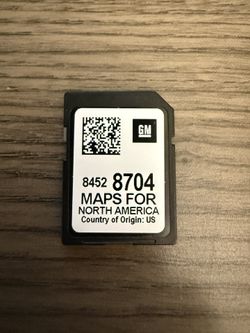 OEM GM Navigation SD Card (2019–2022 Chevy/GMC/Cadillac)