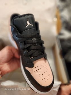 Jordan 1 Low Crimson Tint 7y