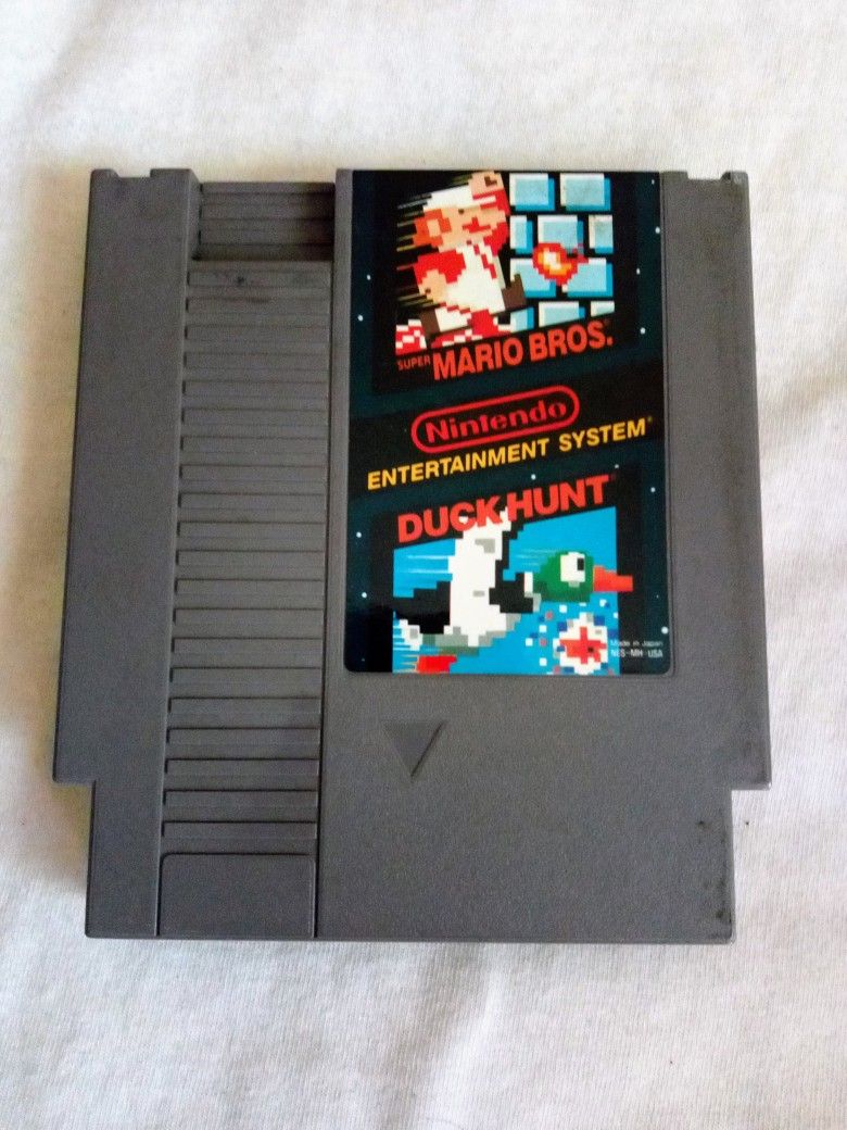 SUPER MARIO BROS & DUCK HURT NINTENDO GAME