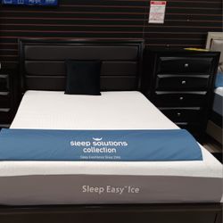 *New Year Sale Event*---Monte Carlo Sleek King Bed And Chest Sets---Now $499---Delivery And Financing🤝