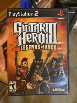 Guitar hero 3 for PlayStation 2