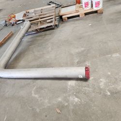 Fire riser Stainless Steel 6" unground.
