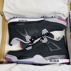 Nike Air Jordan 4 Men's Golf Cleats Bred/Black/Red, Size 13