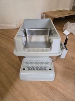 Brand new Litter Box Stainless Steel