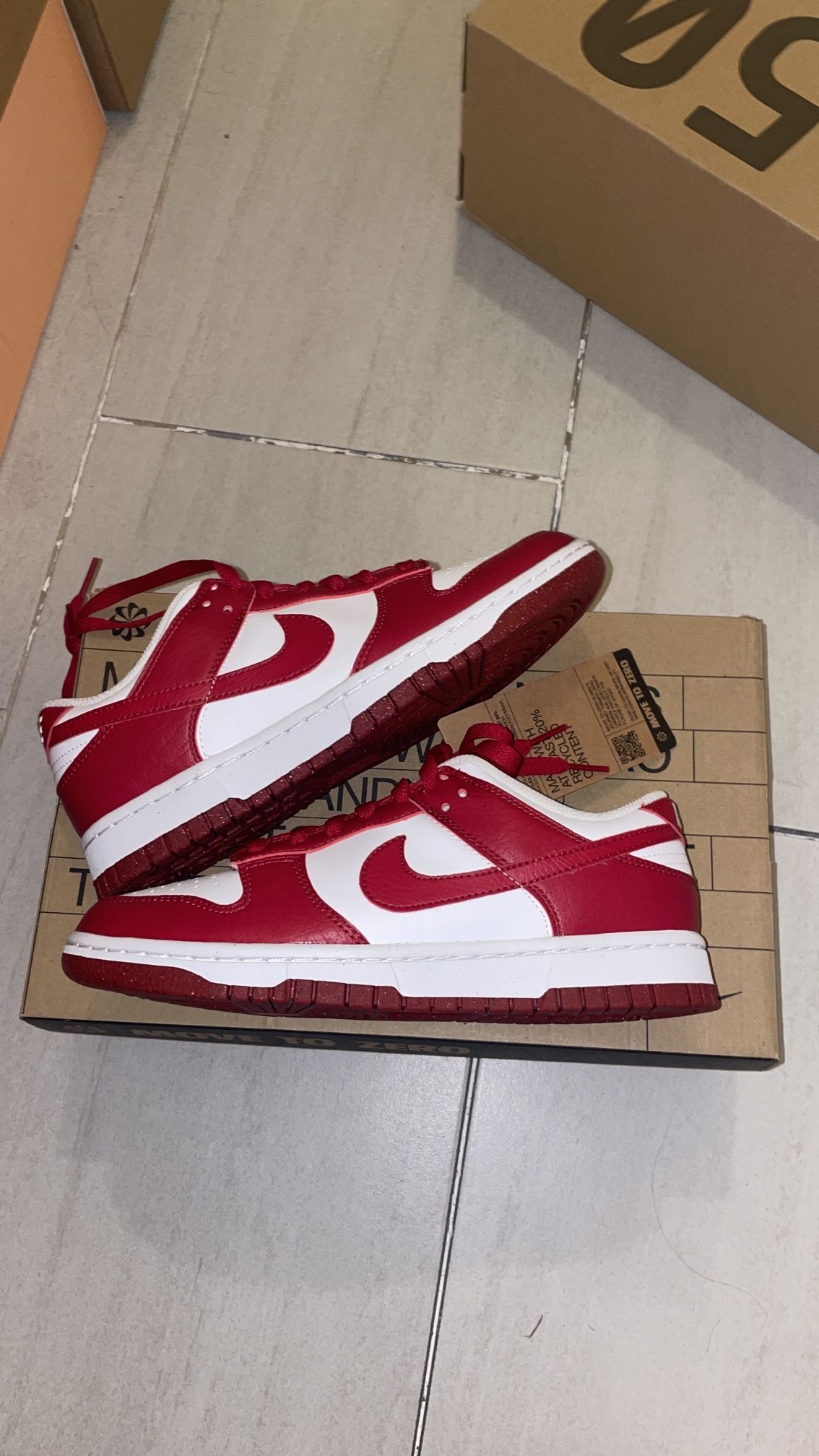 Nike Dunk Low Next Nature Gym Red size