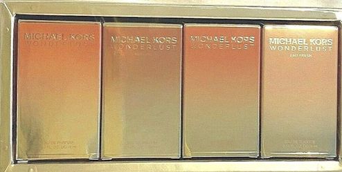Michael Kors .14 Oz Travel Size Set Of 4 