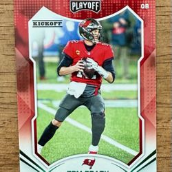2021 Panini Playoff Kickoff TOM BRADY #169 Green Foil Parallel Buccaneers